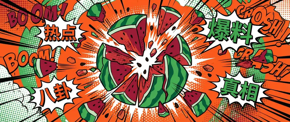 辛柏青和朱媛媛 今日头瓜爆炸漫画横幅